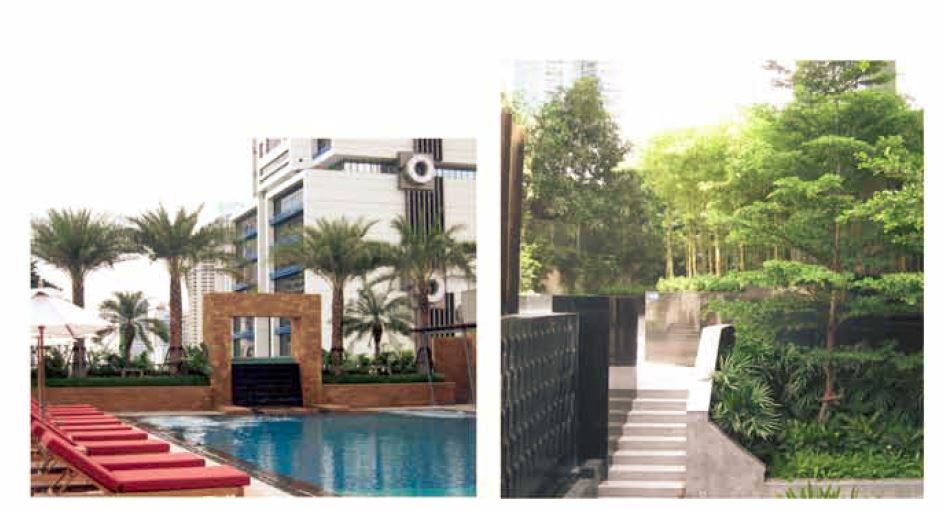 The Ascott Sathorn1, MJ GARDENS เราเป็นผู้เชี่ยวชาญด้านการจัดสวน